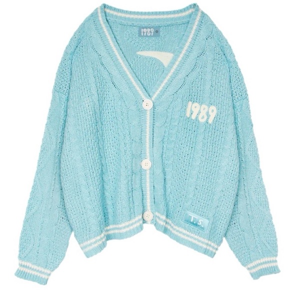 Taylor Swift Sweaters - READY TO SHIP - 1989 Taylor’s Version - Taylor Swift Cardigan XL/2XL